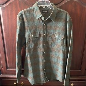 Brixton long sleeve plaid flannel